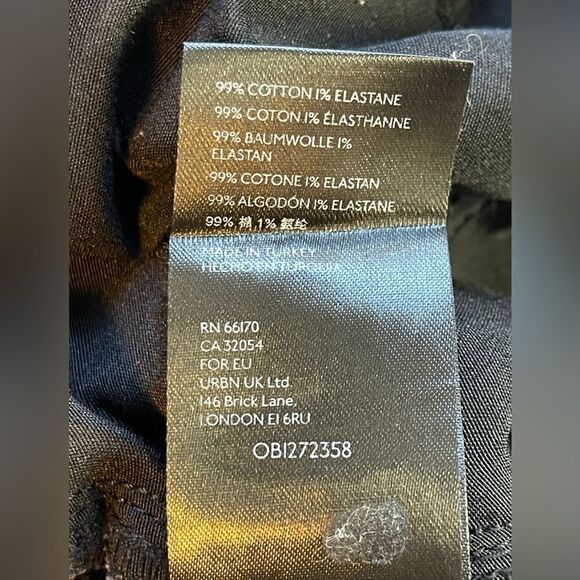 We the Free x Free People Straight Jeans, Faded Black, Size 29 - Picture 6 of 7